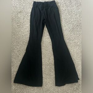 Black Flared Pants